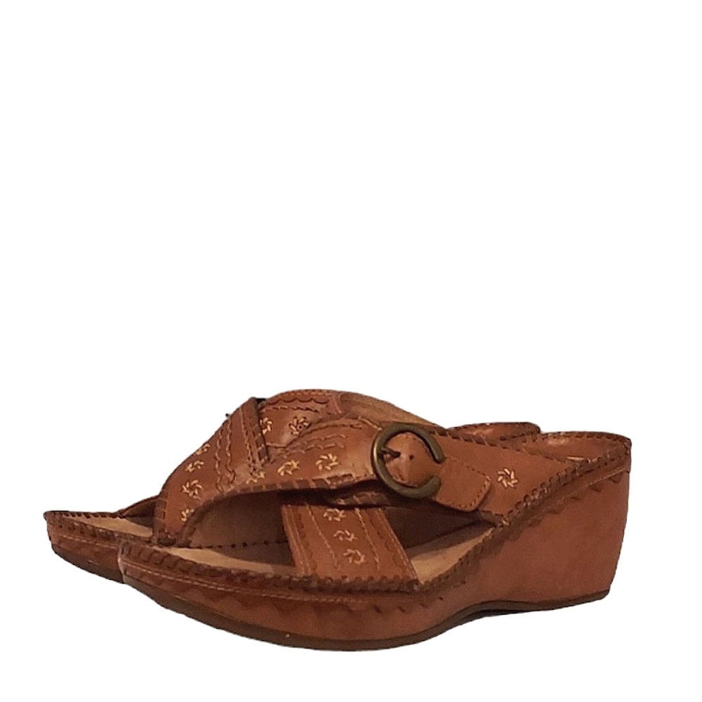 Clarks Artisan Collection Leather Clogs Size 9 - Picture 3 of 10